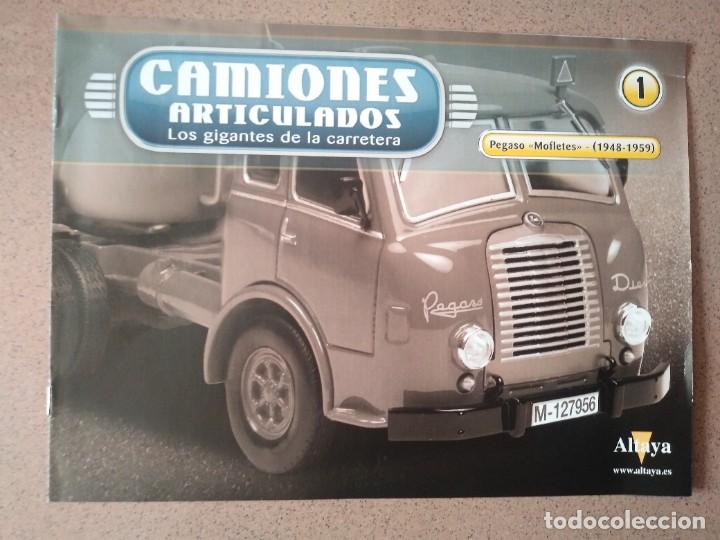 Autos und Motorr&auml;der: Fasc&iacute;culo 1 Camiones Articulados Pegaso &rdquo;Mofletes&rdquo; (1948-1959) Altaya Nuevo