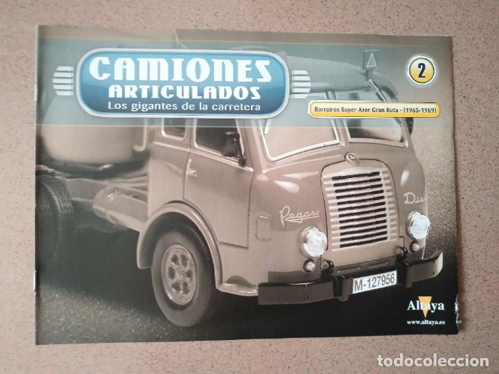 Autos und Motorr&auml;der: Fasc&iacute;culo 2 Camiones Articulados Barreiros Super Azor Gran Ruta (1965-1969) Altaya Nuevo