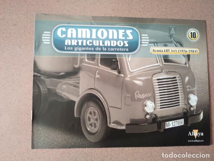 Carros e motociclos: Fasc&iacute;culo 10 Camiones Articulados Scania LBT 141 (1976-1981) Altaya Nuevo