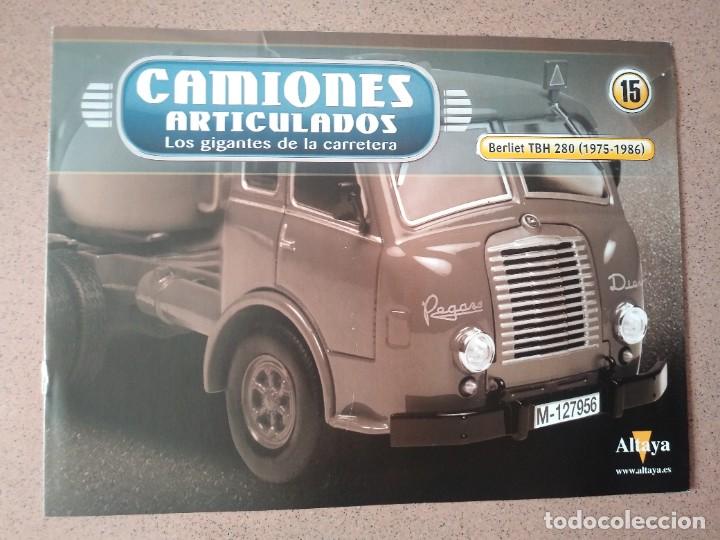 Autos und Motorr&auml;der: Fasc&iacute;culo 15 Camiones Articulados Berliet TBH 280 (1975-1986) Altaya Nuevo