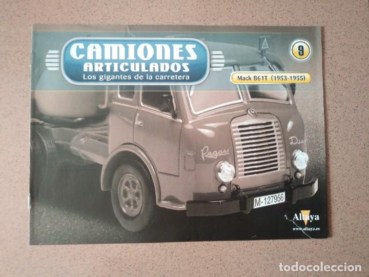 Cars and Motorcycles: Fasc&iacute;culo 9 Camiones Articulados Mack B61T (1953-1955) Altaya Nuevo
