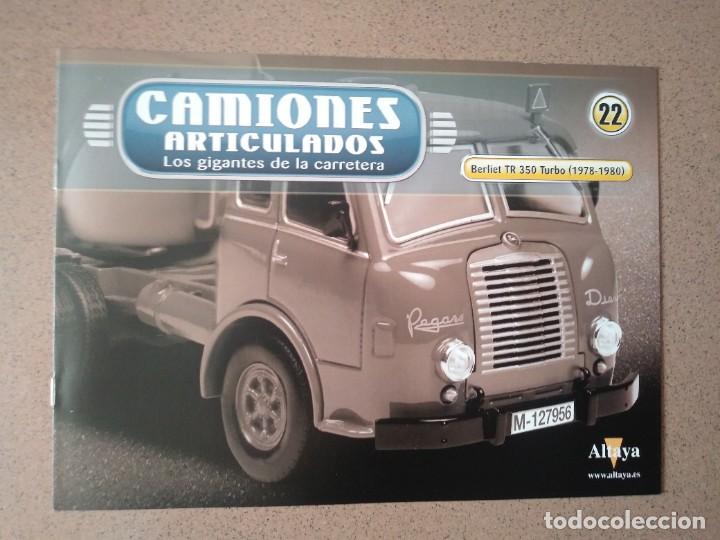 Voitures et Motocyclettes: Fasc&iacute;culo 22 Camiones Articulados Berliet TR 350 (1978-1980) Altaya Nuevo