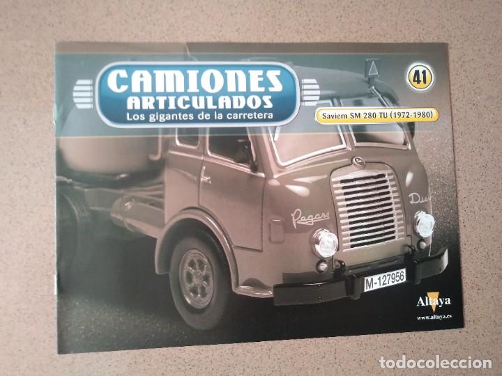 Carros e motociclos: Fasc&iacute;culo 41 Camiones Articulados Saviem SM 280 TU (1972-1980) Altaya Nuevo