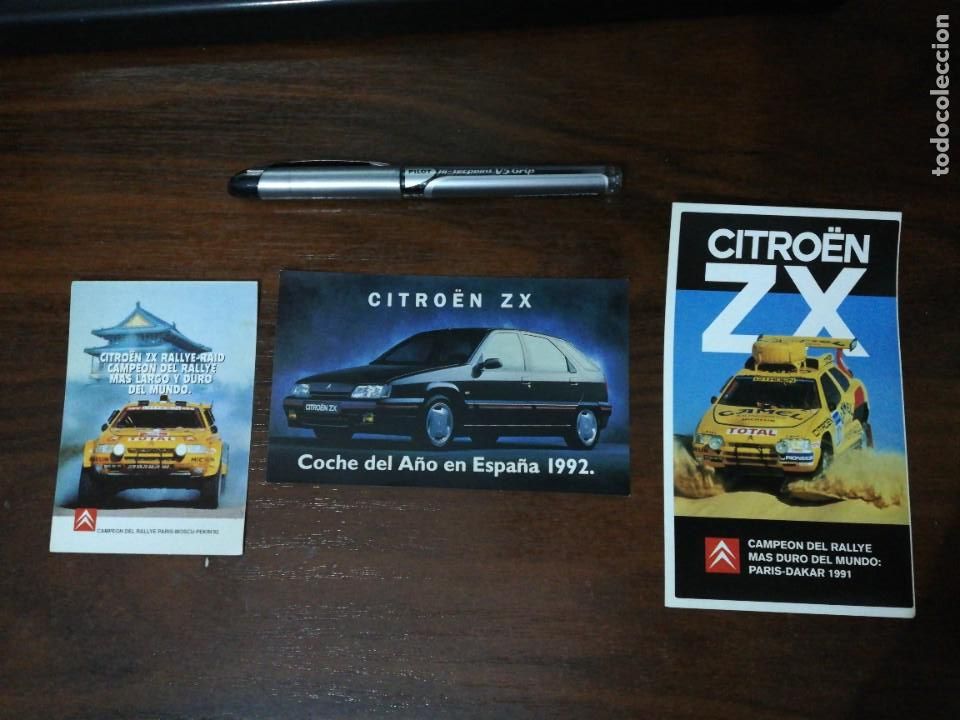 Coches y Motocicletas: ADHESIVO CITRO&Euml;N ZX. 3 UNIDADES