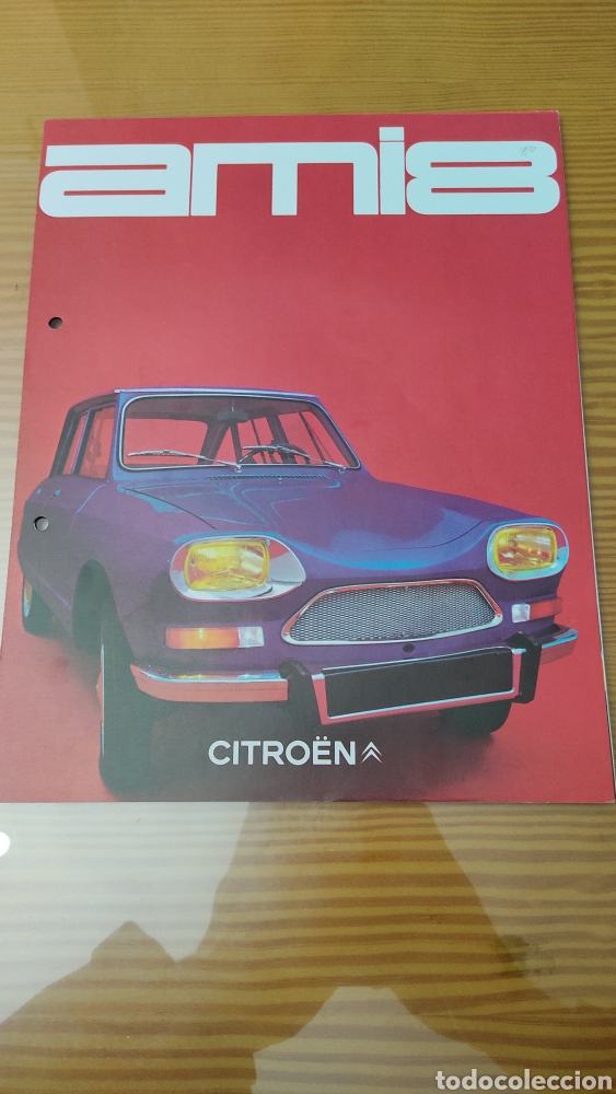 Coches y Motocicletas: Catalogo de concesionario Citroen Ami 8 ,original,como nuevo,a&ntilde;os 70, holand&eacute;s