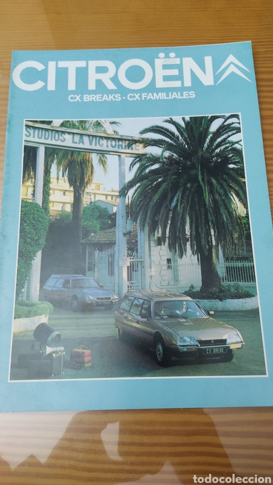 Coches y Motocicletas: Catalogo de concesionario Citroen CX Breaks ,original,muy buen estado,a&ntilde;os 70, holand&eacute;s,12 paginas