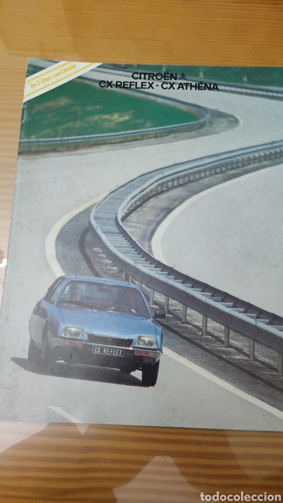 Coches y Motocicletas: Catalogo de concesionario Citroen CX Reflex y CX Athena ,original,muy buen estado,a&ntilde;os 70, holan