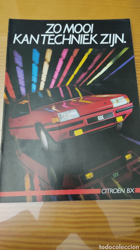 Coches y Motocicletas: Catalogo de concesionario Citroen BX ,a&ntilde;os 80