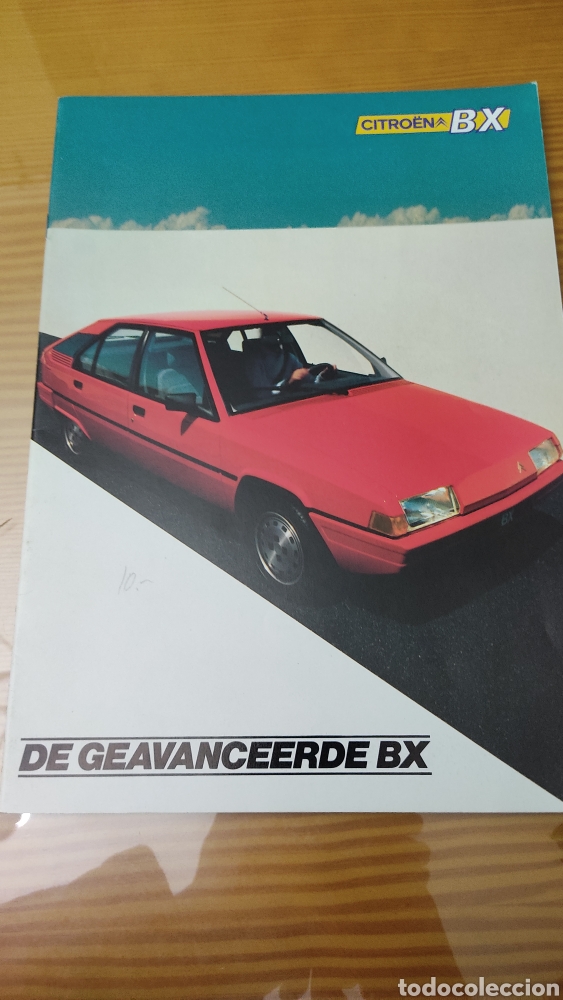 Coches y Motocicletas: Catalogo de concesionario Citroen BX ,a&ntilde;os 80, como nuevo,20 paginas,holandes