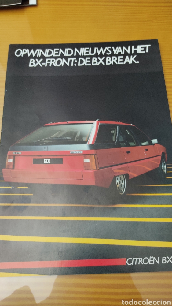 Coches y Motocicletas: Catalogo de concesionario Citroen BX ,a&ntilde;os 80, como nuevo,12 paginas,holandes