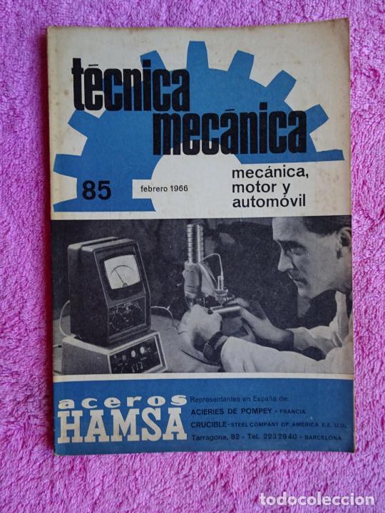 Cars and Motorcycles: t&eacute;cnica mec&aacute;nica 85 mec&aacute;nica motor y autom&oacute;viles ediciones ceac 1966 febrero