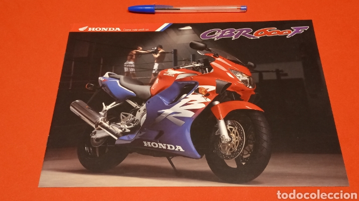 Coches y Motocicletas: Cat&aacute;logo Honda CBR 600 F