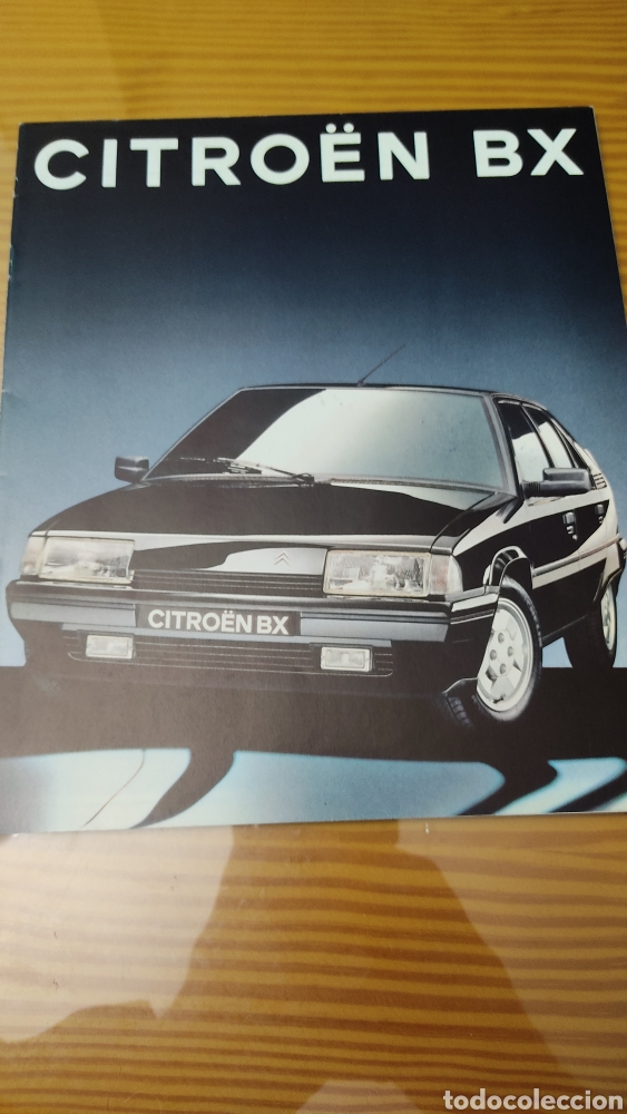 Coches y Motocicletas: Catalogo concesionario del modelo Citro&euml;n BX de 1992