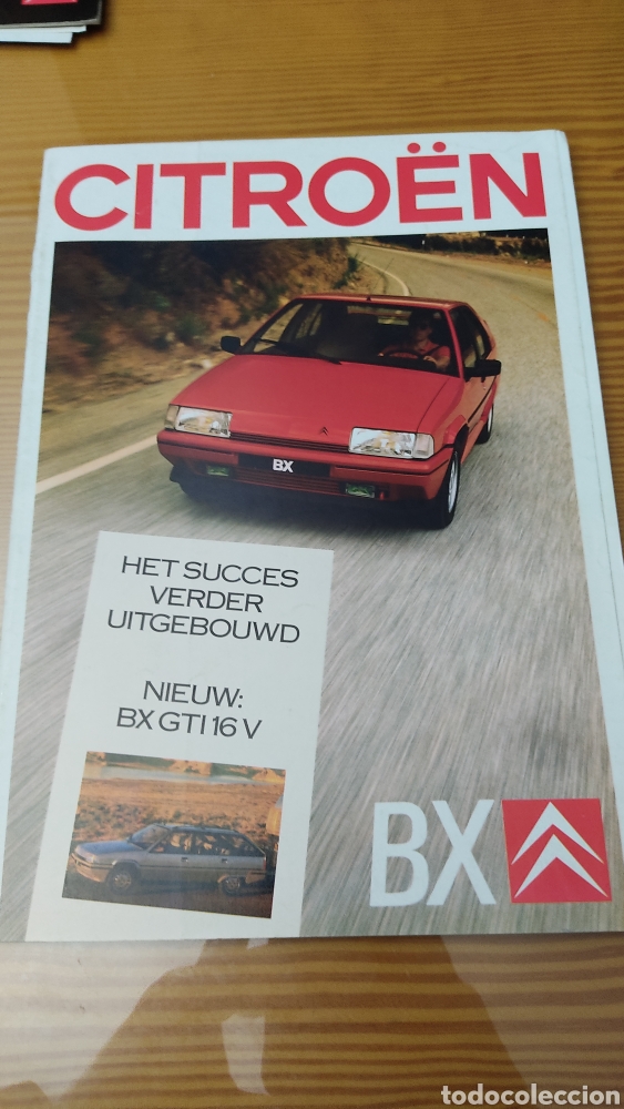 Coches y Motocicletas: Catalogo concesionario del modelo Citro&euml;n BX,modelo 1987