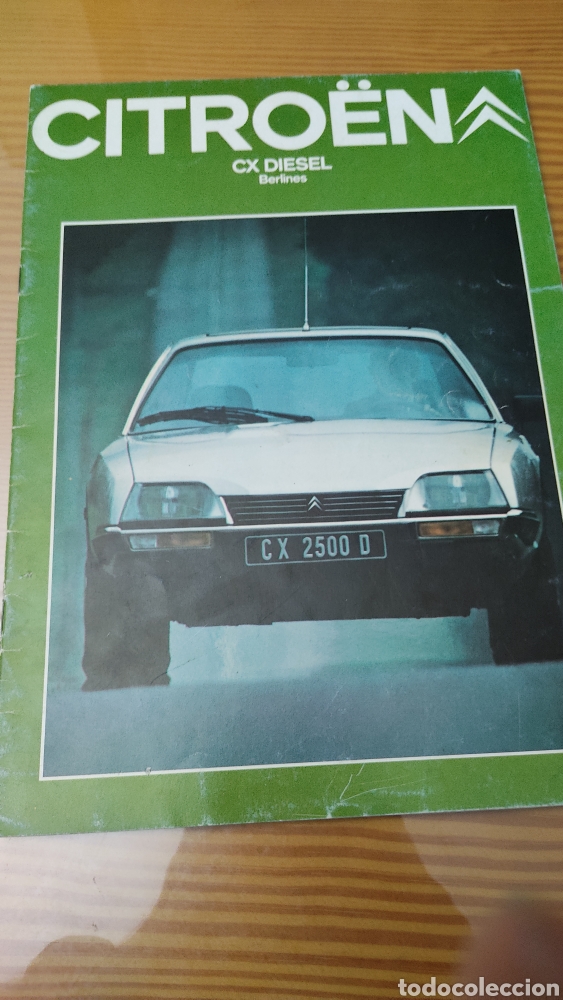 Coches y Motocicletas: Catalogo de concesionario Citroen CX Diesel ,original del a&ntilde;o 1981,holandes,buen estado