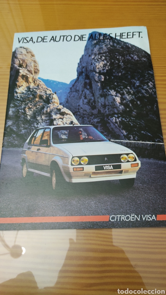 Coches y Motocicletas: Autentico Catalogo concesionario del modelo Citro&euml;n Visa ,del a&ntilde;o 1985
