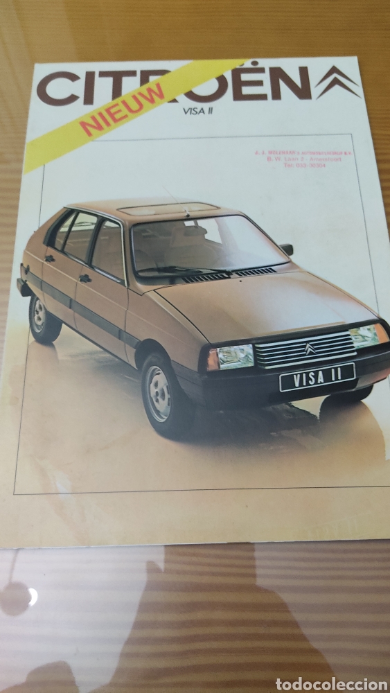 Coches y Motocicletas: Autentico Catalogo concesionario del modelo Citro&euml;n Visa II ,del a&ntilde;o 1981