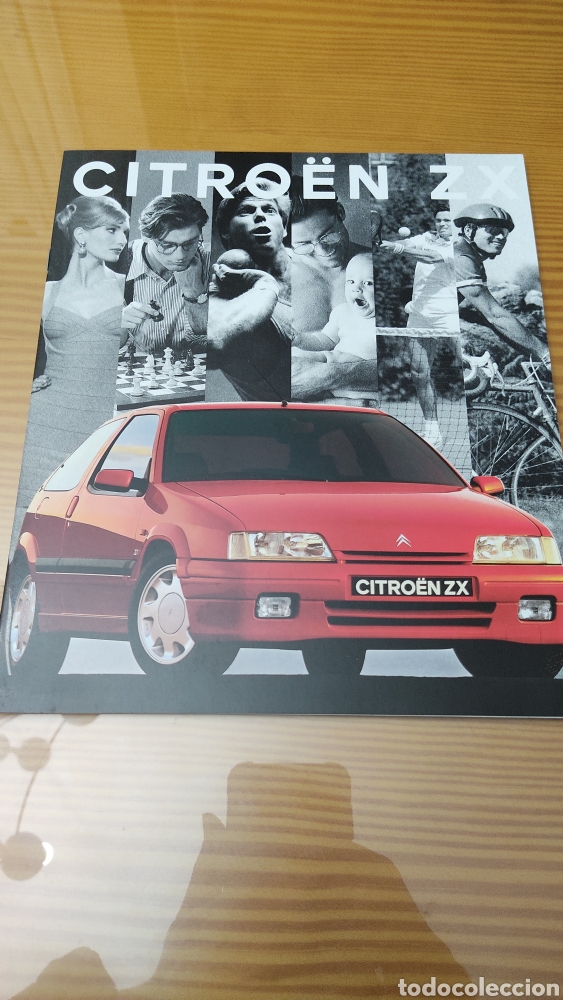 Coches y Motocicletas: Autentico Catalogo de concesionario del modelo Citro&euml;n ZX,original a&ntilde;os 80