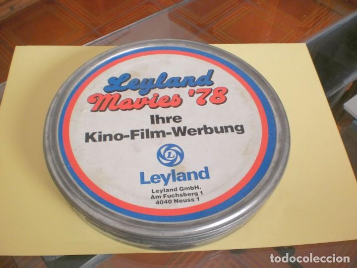 Voitures et Motocyclettes: BRITISH LEYLAND - LATA PEL&Iacute;CULA LEYLAND MOVIES '78 (Alem&aacute;n) / 200 g / 18 cm di&aacute;metro x 3 cm ancho