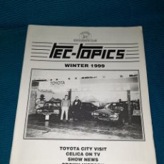 Coches y Motocicletas: REVISTA OFICIAL DE TOYOTA ENTHUSIAST CLUB, INVIERNO 1999