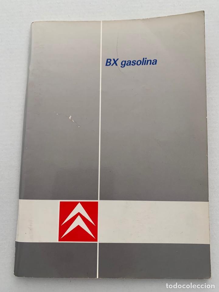 Coches y Motocicletas: Manual de instrucciones Citr&ouml;en BX gasolina de 1989