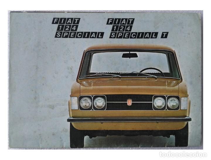 Coches y Motocicletas: Folleto Fiat 124 Special En Idioma Esperanto