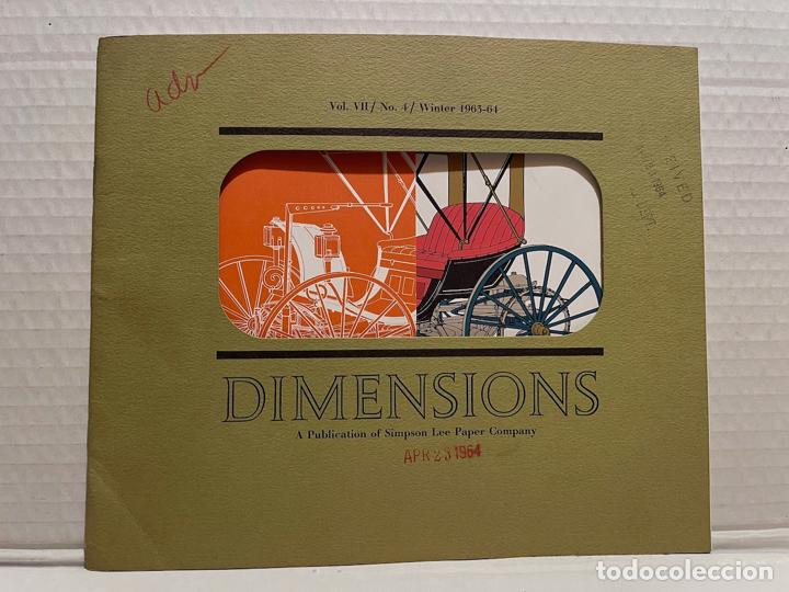 Autos und Motorr&auml;der: CATALOGO COMERCIAL COCHES DIMENSIONS VOL. VII A&Ntilde;O 1963