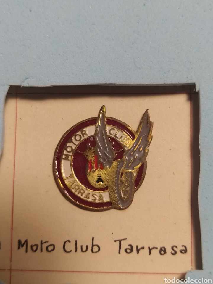 Coches y motocicletas: MOTO CLUB TARRASA. CAPADO POR DETRAS. PEGADO A CARTON DURO.