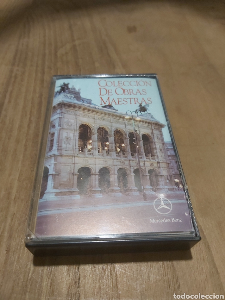 Carros e motociclos: MERCEDES BENZ PUBLICIDAD CASSETTE 1988 COLECCI&Oacute;N OBRAS MAESTRAS DISCOS ASPA