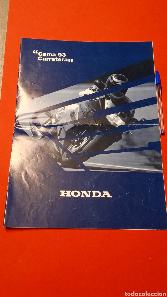 Coches y motocicletas: Cat&aacute;logo Honda Gama Carretera 1993