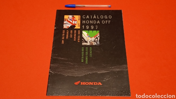 Coches y motocicletas: Cat&aacute;logo Honda Gama Off Road 1997
