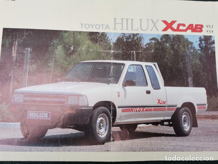 Coches y Motocicletas: A&Ntilde;OS 90 CATALOGO TOYOTA HILUX XCAB 4X4 Y 4X2