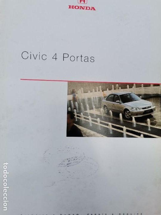 Coches y motocicletas: 1995 CATALOGO HONDA CIVIC 5 PORTAS