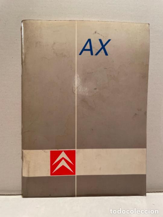Coches y Motocicletas: MANUAL USUARIO COCHE CITROEN AX