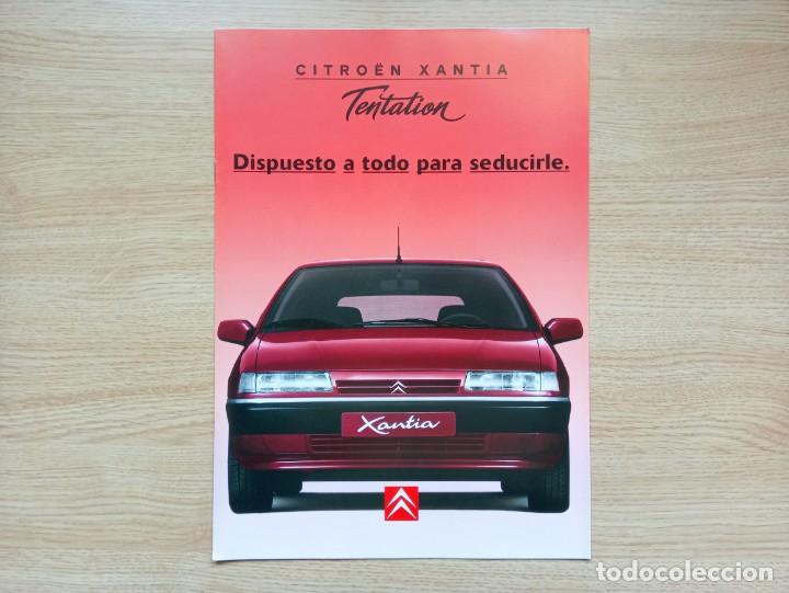 Coches y Motocicletas: CITRO&Euml;N XANTIA TENTATION - CAT&Aacute;LOGO COCHE (1996) - ESPA&Ntilde;OL