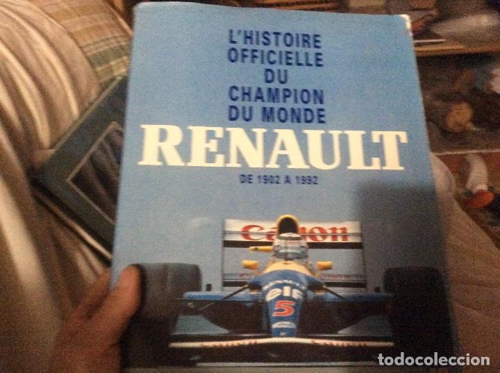 Automobili e Motociclette: Lhistorie officielle du champion du munde renault1902 a 1992 en frances historia campeonato del mund
