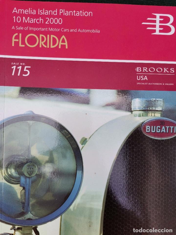 Coches y motocicletas: 2000 CATALOGO BROOKS - IMPORTANT MOTOR CARS AND AUTOMOBILIA - BUGATTI - FERRARI - MERCEDES