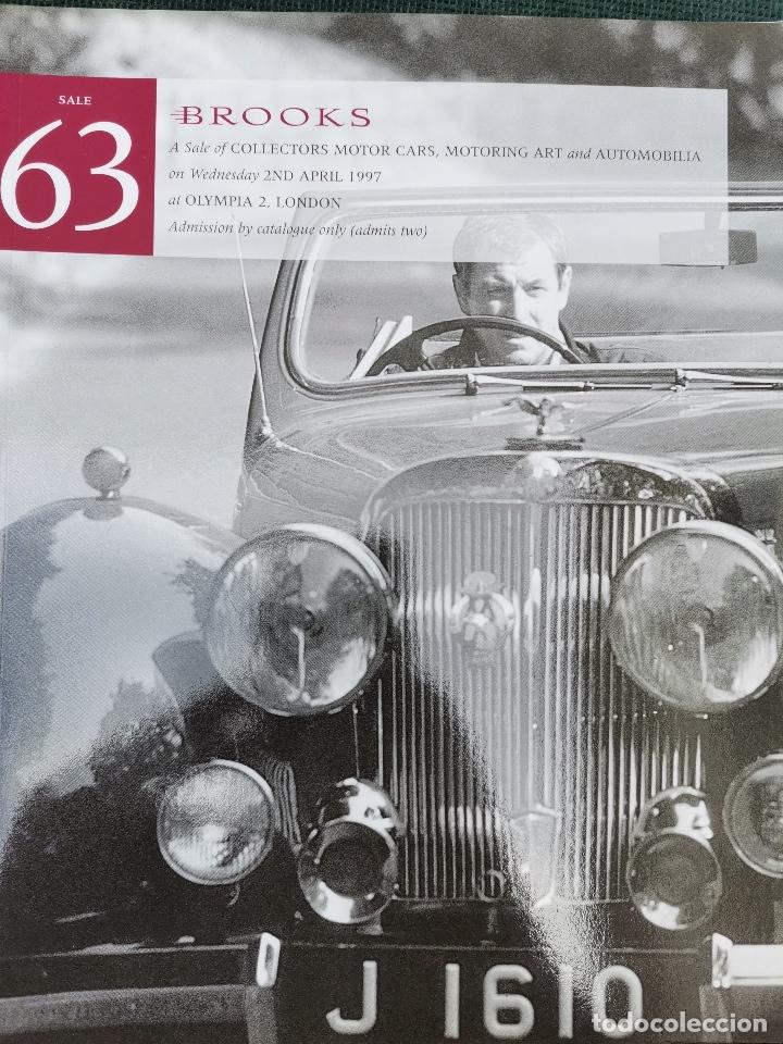 Coches y Motocicletas: 1997 CATALOGO BROOKS - COLLECTORS MOTOR CARS - ALFA ROMEO - JAGUAR - BENTLEY - ROLLS - PACKARD