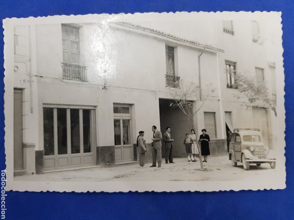 Coches y Motocicletas: Porta documentos para el coche, publicidad, Villena , años 1950 - Foto 3 - 312349018