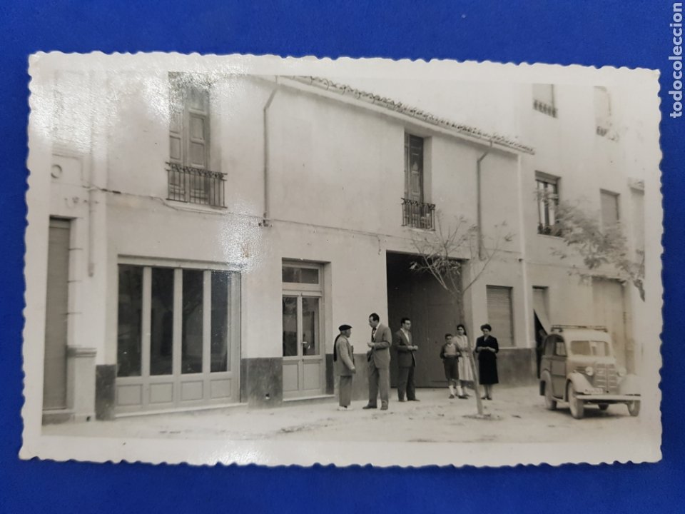 Coches y Motocicletas: Porta documentos para el coche , publicidad ,Garaje Laosa , Villena años 1950 - Foto 4 - 312349433