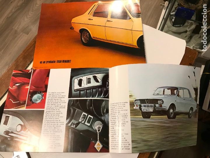 Coches y Motocicletas: Dos catalogos Renault 12 año 1970 bien conservados 24 páginas el grande 24 x 32 cms - Foto 6 - 312353588
