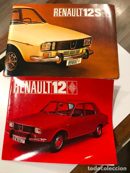 Coches y Motocicletas: Dos catalogos Renault 12 año 1970 bien conservados 24 páginas el grande 24 x 32 cms - Foto 1 - 312353588