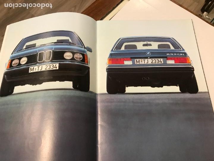 Coches y Motocicletas: Catalogo BMW 630 cs i años 70 muy bien conervado 40 páginas mide 21 x 30 mucha calidad - Foto 2 - 312355423