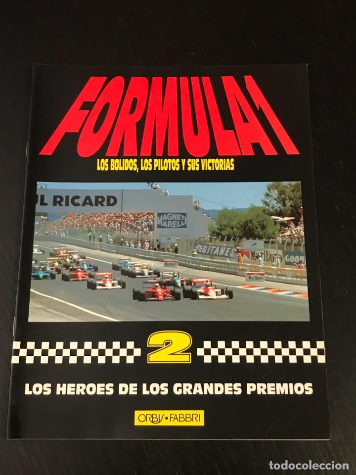 Coches y motocicletas: FORMULA 1 LOS BOLIDOS LOS PILOTOS Y SUS VICTORIAS - FASCICULO N&ordm; 2 -FERRARI ALESI PROST SENNA POSTER