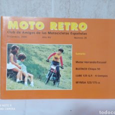 Coches y Motocicletas: MOTO RETRO BULTACO CHISPA LUBE MYMSA NUM.39. Lote 312972188