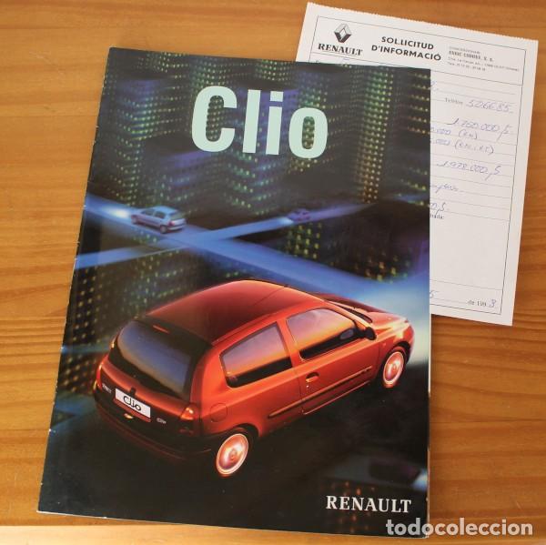 Coches y Motocicletas: CATALOGO RENAULT CLIO 1998 + PRESUPUESTO