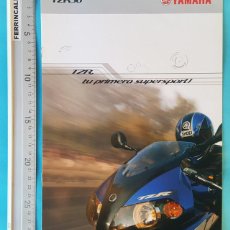 Coches y Motocicletas: CATALOGO 8 PAGINAS YAMAHA TZR 50 2003 TZR50 MOTO FOLLETO BROCHURE
