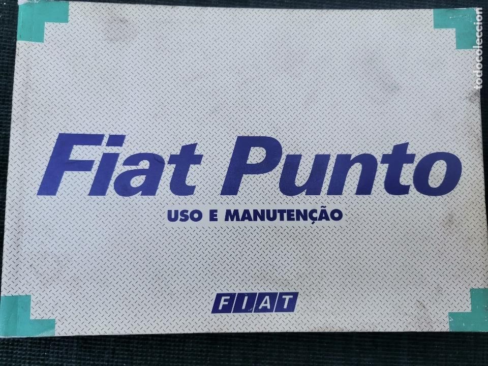 Coches y Motocicletas: 1994 MANUAL DE INSTRUCCIONES FIAT PUNTO