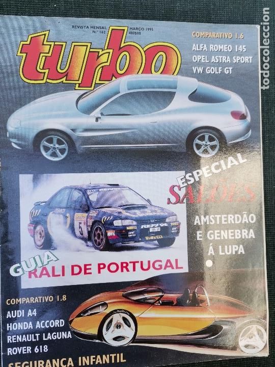 Coches y motocicletas: 1995 REVISTA TURBO - GUIA RALLY DE PORTUGAL - AUDI A4 - HONDA ACCORD - ROVER 618