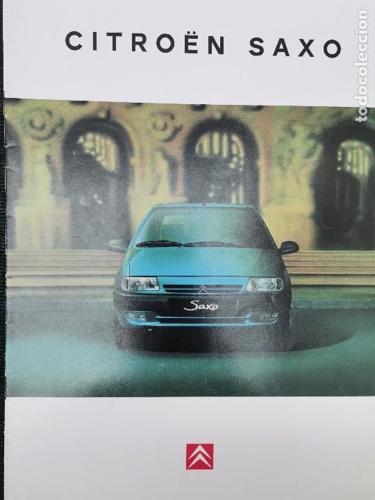 Coches y Motocicletas: 1996 CATALOGO CITROEN SAXO